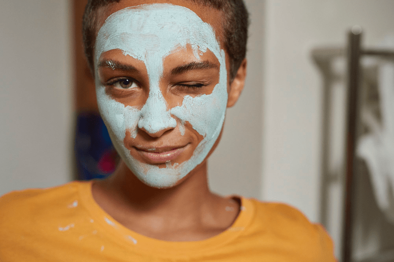 Green Tea Mask For wrinkles and oiliness